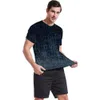 T-shirt a guscio di fitness estivo a maniche corte maschile 2024 Maglietta a contrasto T-shirt T-shirt di lusso da uomo a maniche corta Shorts Shorts casual indossa DDTX183