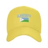 Ball Caps Djibouti Nome country con bandiera Baseb