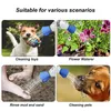 Pet Dog Shower Sprayer Siliconen Draagbare waterfles Douchedop Pet Was Reinigingsbad Waterschuim Soap Sprayer Dog Schoongereedschap