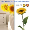 Fiori decorativi 50 cm Cm Sunflower artificiale Bouquet seta finta fiore fai -da -te decorazione di matrimoni Dispositiva di decorazioni per la casa