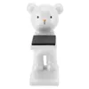 Bolsas de armazenamento Urso Relógio Stand Stand Tridimensional Modern Style Modern Style Fine Palmoço Resina Material Display Para Loja