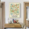 William Morris Leaf Flower Plant Wall Art Canvas Painting Gallery Nordic Poster e Stampe Immagini per decorazioni per il soggiorno domestico