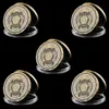 5pcs St Michael Protect Us Police Officer Craft Commemorative Gold Plated Multicolor Challenge Coin CollectIble Gifts4943571