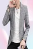 Men039s garnitury Blazers Men39s Blazer Fashion Spring Summer Ubranie męskie kurtka męża Slim Slim Fit Fancy Party BLA9406573