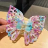 Femmes Extra Large Butterfly Hair Claw Clips Hollow Geometric Claw Clip Barrettes For Girls Hair Accessoires pour les femmes