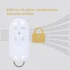 2pcs удаленное управление телекомандо 100-метровым 433 МГц Keyfob Control De Alarma Arm Hard для Focus Alarm Host ST-VGT, ST-IIIB, HA-VGW