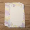 8pcs/Lot A5 Vintage Letter Paper Schreiben Papierbriefpolster für Umschlag Stationärer Papier Hochzeitsfeier Büro Schreibzubehör