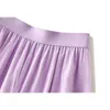 Jupes à la mode tutu tutu tulle maxi jupe femmes 2024 coréen élégant meesh une ligne haute taille plissée longue femelle p574