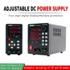 East Tester Instelbare DC -voeding 30V 10A Labspanningsregelaar Stabilisator 60V 5A Switching voeding