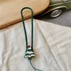 Christmas Silicone Wrist Straps Cellphone Lanyards Cute Charms Strap for Mobile Phone Keys Cord Lanyard Keychain Hanging Rope