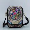 Bolso de hombro étnico de estilo nacional de estilo chino vintage bordado boho hippie borbatess messenger229n