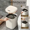 20L USB Rechargable Automatic Sensor Trash Can For Bathroom Touchless Kitchen Food Waste Garbage Bin With Lid Home Paper Basket 240408