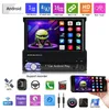 7 tum 1 DIN Telescopic Screen Car GPS Navigator Android 91 Radio Allinone Big Screen Navigation Palm Car Full Touch997083