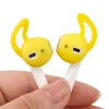 1-6pairs Sportöronkrokar för Apple AirPods 1 2 Örtäckning Örtips Anti Slip Lost Proof Silicone Ear Grip Headphone Accessories