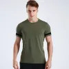 T-Shirts Running T Shirt for Men Quick Drying Breathable Sports Walking Fitness CrossFit Gym Exercise Fishing Short Sleeve Loose