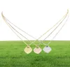 Juveligt rostfritt stål 18k guldpläterad halsband kort kedja silver hjärthalsband hänge på halsband kedjor för kvinnor coUpl9084205