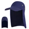 Cappelli da sole Cappelli a tappeto a 360 gradi di protezione UV solare UV da sole uomo estate da donna con cappellino da sole pieghevole per pesca 240320