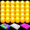 LED Candles Battery Operated Candles Batteries Lights Candles To Create Warm Ambiance Naturally Flickering Bright 1-48PCS