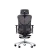 Presidente Executivo High Ergonomic e Reclining Office Racing Chair com apoio de pé