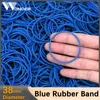 50-500pcs blu elastici bande di elastico anello di gomma Office Respuglio di articoli di cartoleria Forniture scolastiche Diametro 38 mm