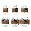 New Hot Sale 21 90*40*89.2cm Chinese Style Sideboard Cabinet Multifunctional Restaurant Storage Locker