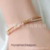 High -end designer armbanden voor tifancy dames kruis klassieke gesp bracelet en armband dames diamant vergulde 18k roségoud origineel 1: 1 met echt logo