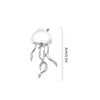 Dangle Earrings Fashion Design Floating Jellyfish Matte Crystal 2024 Korean Creativity Personality Female Y2K Drop Jewelry