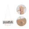 Frames Hanging Wall Decoration PO Holders Remarque Clips Memo décorer le message du tableau pour blanc