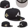 Ny designerstorlek klassisk fit hatt baseball hatt vuxna basebolllag män och kvinnors helt stängda passform 7-8 C19