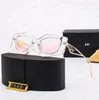 Lyxdesignermärke solglasögon designer rund cool solglasögon hög kvalitetsblack glasögon kvinnor februari oenpiece langzuhe oklar lins unisex med låda