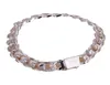 Fine 925 Sterling Silver Braceletxmas New Style 925 Silver Chain Charm Pulsera para mujeres Men Fashion Jewelry Gift Link Italia Per8742387