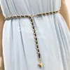 Waist Chain Women With Skirt Summer Trim Suit Thin Waistband Fashion Sweater Chain Waist Closed Waistband