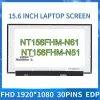 Schermata NT156FHM N61 NT156FHMN51 N62 B156HTN06.1 N156HGE EA3 15.6 "Slim FHD Slim Laptop LCD Display Schermata 1920x1080 30pins