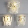 벽 램프 kobuc 현대 실내 램프 침실 침대 옆 거실 장식을위한 10 유형 Sconce E14 Crystal Golden Light