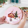 Kit de démarrage de broderie de Noël avec cerceaux de broderie Modèle de Noël Kits de broderie estampillés Femmes Hobbies pour les débutants