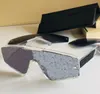 Kadın Tasarımcı Güneş Gözlüğü Xtrem Square Onepiece Çıkarılabilir Yedek Mektup Lens Şeffaf Siyah Çerçeve Moda Klasik Beach4073434