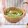 新しいユニークなボウルサービング竹サラダウッドシリアルバンブーフルーツ日本のフルーツラージフードスナックスープサラダパスタライス食器