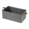 Laundry Bags Portable Handy Dirty Clothes Storage Basket Organizer With Handles Folding For Home Office Closet Shelves