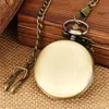 Antique Pocket Watch The Greatest Grandma Design Retro Quartz Analog Watches Pendant Chains Birthday Present To Grandmother