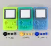 Accessoires 1set Luminous Full Case Cover Housing Shell Vervanging voor Gameboy Pocket Game Console voor GBP met knoppenkit