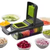 Griders Fruits de légumes Tool Potato Popato Ricer Vegetable Mandoline Slicer Peeler Cutter Multifonctional Carrot Shredder Raidder