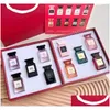 Anti-perspirant deodorant top uni per cadeau sets 7,5 ml 8/10 stcs kersen suede oud hout perzik neroli fabous edp ontwerper blijvende groothandel ot81g