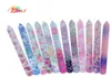 50pcslot Glass Nail File. Прочный кристалл новый цветочный рисунок файлы маникюрной картины инструмент 3578945