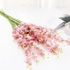 Dekorative Blumen 1PC Großgröße Seidenblume künstliche Orchidee gefälschter Zweig für Home Wedding Decoration Weihnachten getrocknet