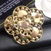 Accessori Designer Designer Pintura di gioielli per spillo di marca per spille da marca Broche Women 18k Gold Crystal Pearl Stup Pin Gift per feste di nozze con scatola