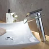 Zlew łazienkowy kran wdastfel kraan wodospad wodna kran mikser kran szklany basen mosiądz brązowy pokład