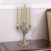 Kandelaars metaal Candelabra Candlestick Freesting Holder voor kerkelijke bruiloft