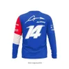 Alonso Alpine F1 Team Motorsport Long Frunt Prush Racing Teamline Men Polyester Quick Drysaits Anti-UP не исчезает майки Формула-1 Осень Топ 731