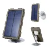 Cameras 1500mAh Solar Panel Power Charger For Hunting Camera Photo Traps Chasse Hunter Camera H881 H3 H9 H885 Scouting Chasse HunterCams