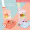 Kids Electric Mini Vakuum Reiniger Simulation Ladung Hausarbeit Staubfänger Spielzeug für Mädchen Bildung Trep Play Toy 240407